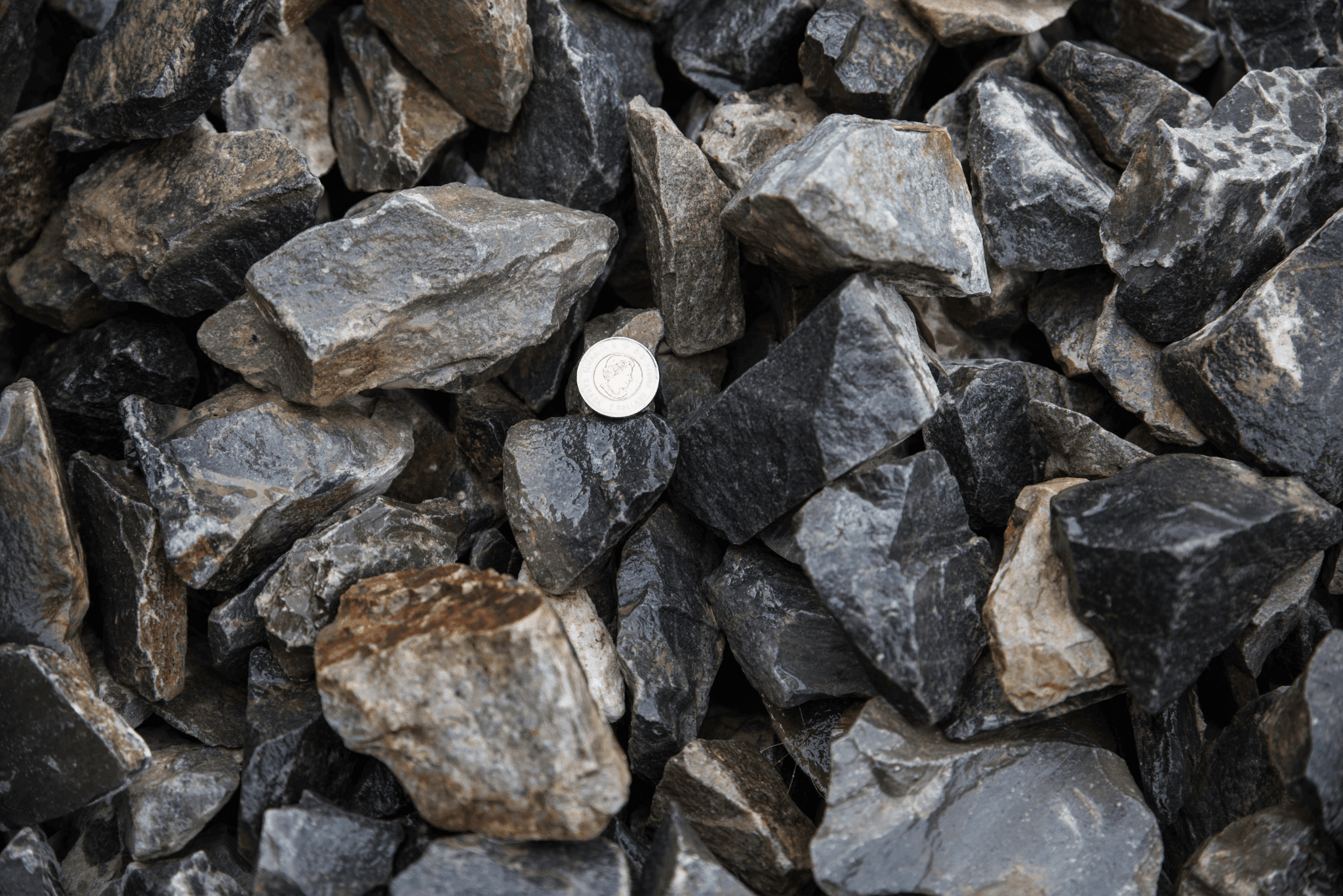 Calgary Rocks With Shells 10 Yards - Full Load 50-100MM Rundle Rock - Delivery Included - The ...