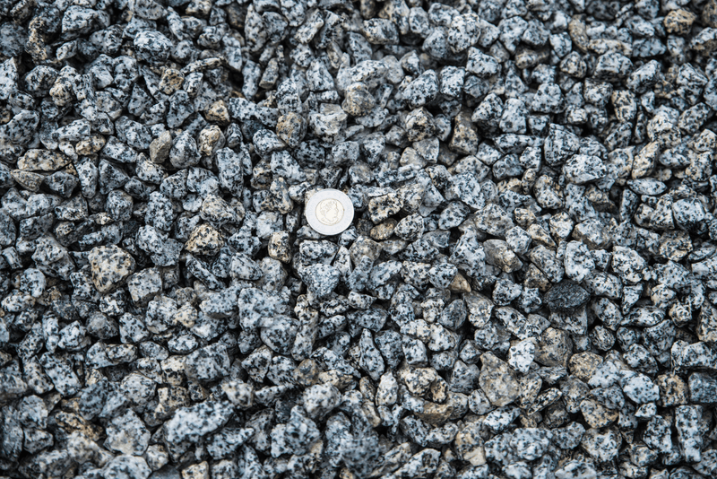 1 Yard 20MM SALT & PEPPER GRANITE - The Gravel Guys Landscaping Gravel, Soil, Rocks, Stone and Aggregate Delivery Calgary